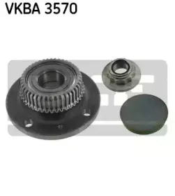 VKBA 3570 SKF Комплект подшипника ступицы колеса